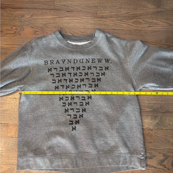 Brand New Band Merch Grey Crewneck sz M - Picture 5 of 6